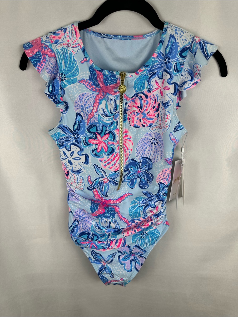 Lilly Pulitzer NWT, 0 Josette one piece, multi Bahamas beachcomber 0156429993be